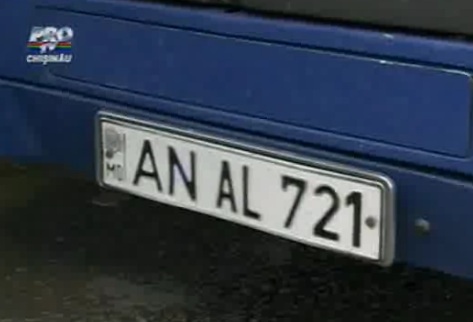 Moldova Anenii noi ANAL Placute anale de inmatriculare din R. Moldova