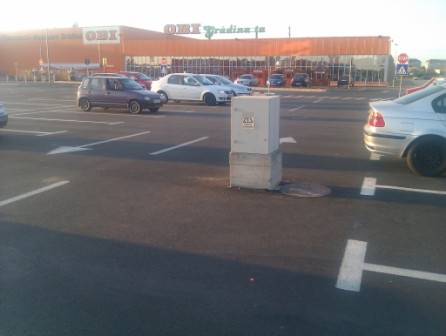 Parcare Obi Oradea 2 1024x771 Parcarea OBI din Oradea